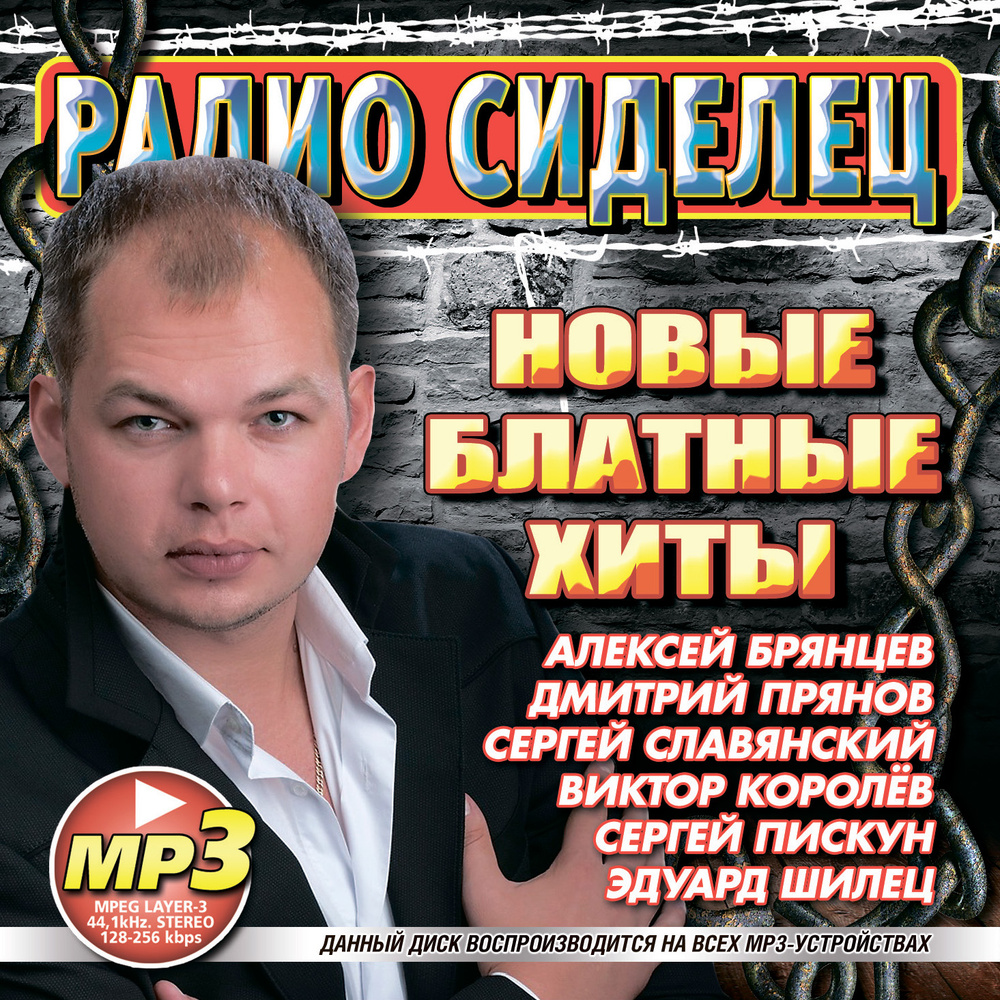 Радио Сиделец. Новые Блатные Хиты (Лучшее за 5 Лет 200 Хитов) (Запись на CD-R)  #1