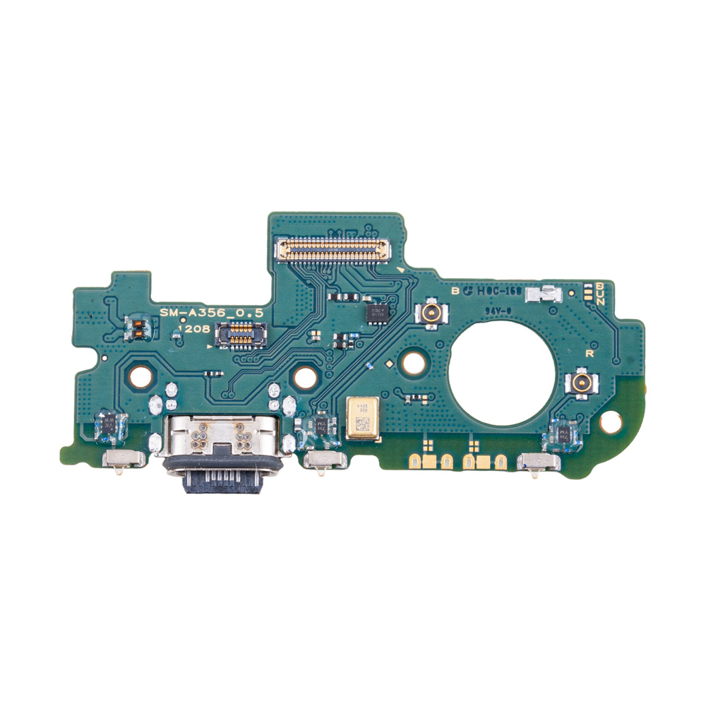 Плата нижняя для Samsung SM-A356E (Galaxy A35 5G) на системный разъем и микрофон OEM #1
