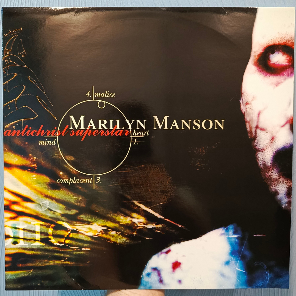 希少marilyn manson/antichrist superstar LP Marilyn Manson - Antichrist Superstar - 2LP Виниловая Пластинка LP