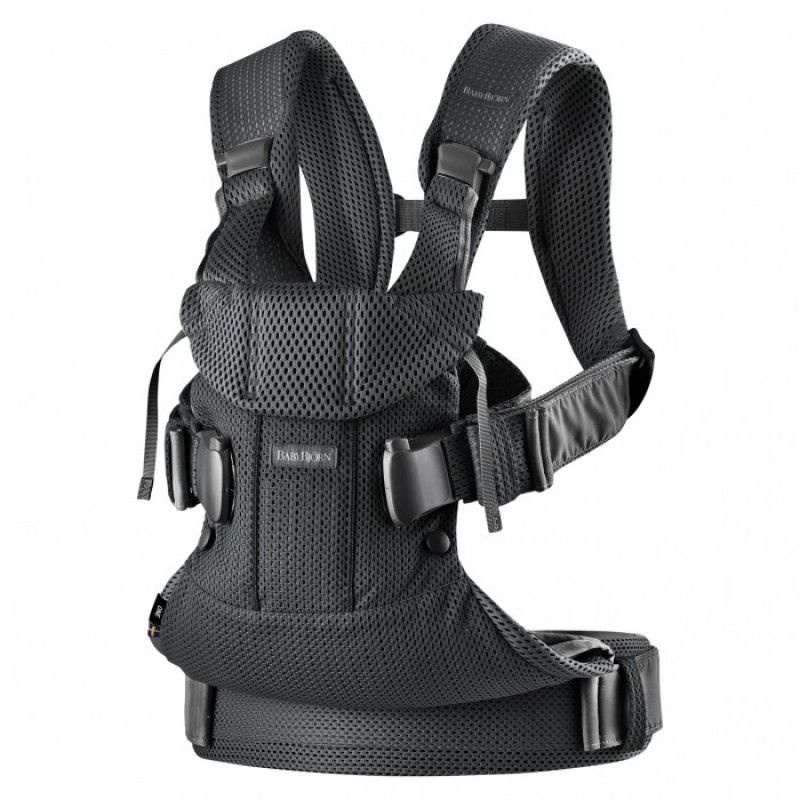 Слинг-эргорюкзак BabyBjorn One Air 3D Mesh для переноски ребенка с рождения и до 3 лет, 3 положения #1