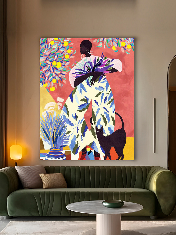 Картина на стену для интерьера Вдохновение 50х70 см. #1