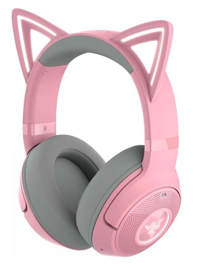 【新品・未開封】Kraken Kitty V2 クォーツエディション Полноразмерные Полноразмерные Razer Kraken Kitty V2 BT