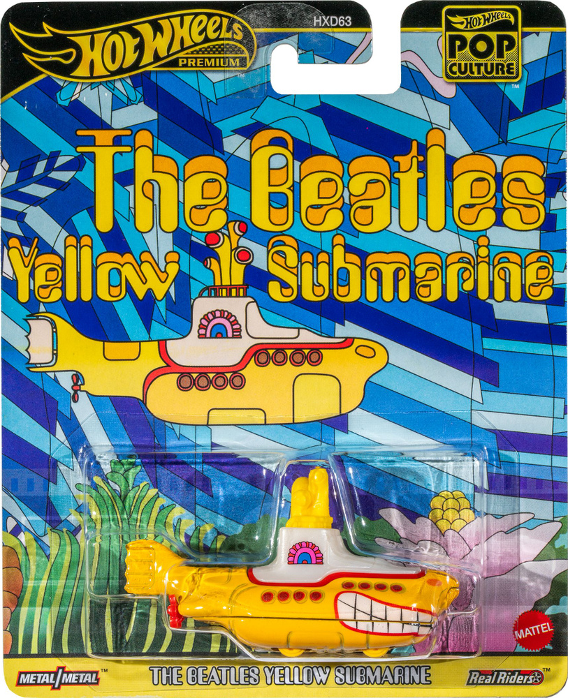 Hot Wheels The Beatles Yellow Submarine 1:64 - Limited Edition Diecast Collectorsauto 2016