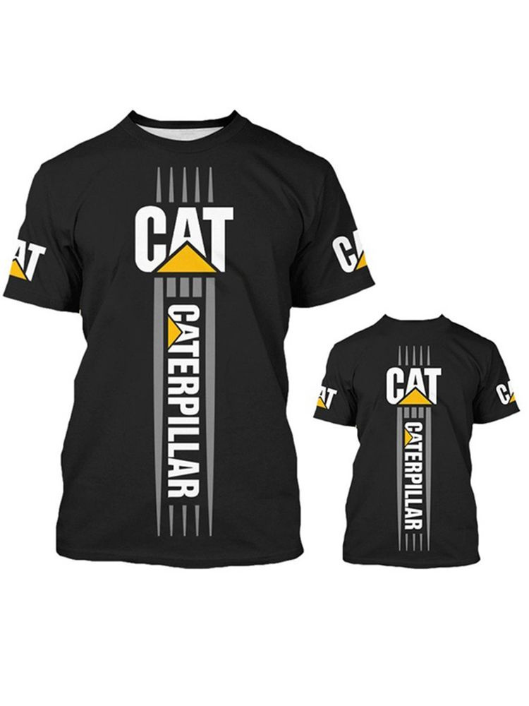 Футболка Caterpillar Футболка Caterpillar с 3D-принтом #1
