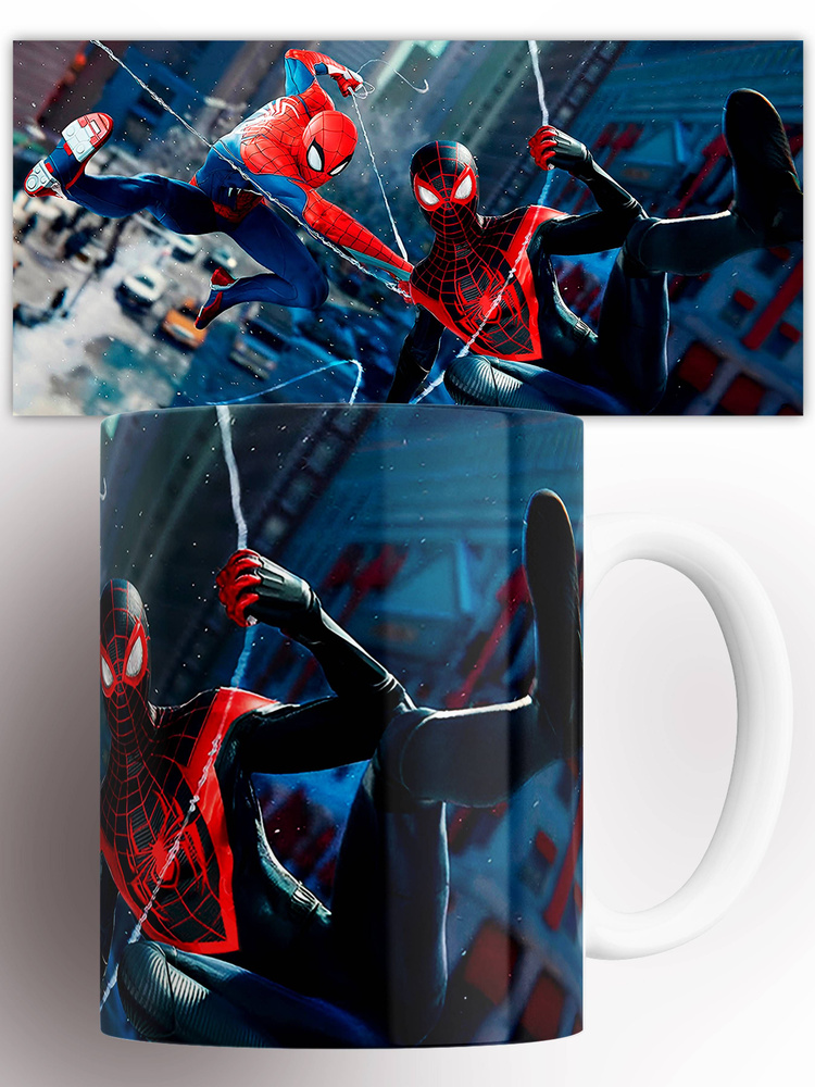 Кружка игра MARVEL Spider-Man Марвел Человек-паук 2 330 мл #1