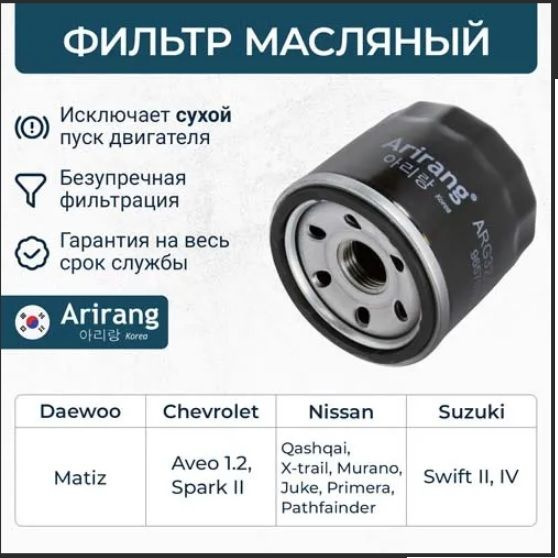 Фильтр масляный