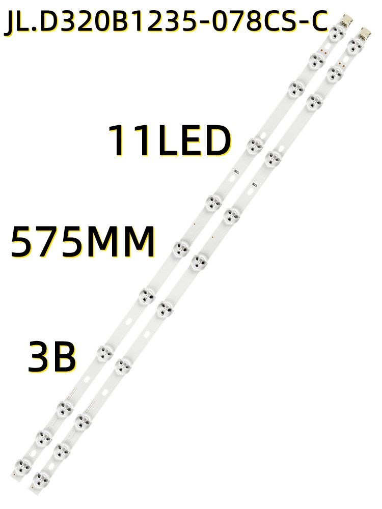 Подсветка для телевизора 32W3453R, 32HXC01, 32PFL3008H/12, 32LD5000, JL.D320B1235-078CS-C / 3V 11 led #1