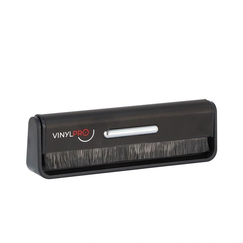 VinylPRO Brush Classic + Black Антистатическая щетка для чистки виниловых пластинок из углеродного волокна, #1