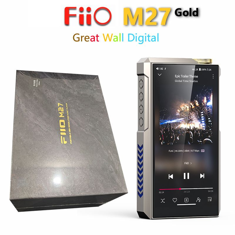 Fiio MP3-плеер, золотой #1