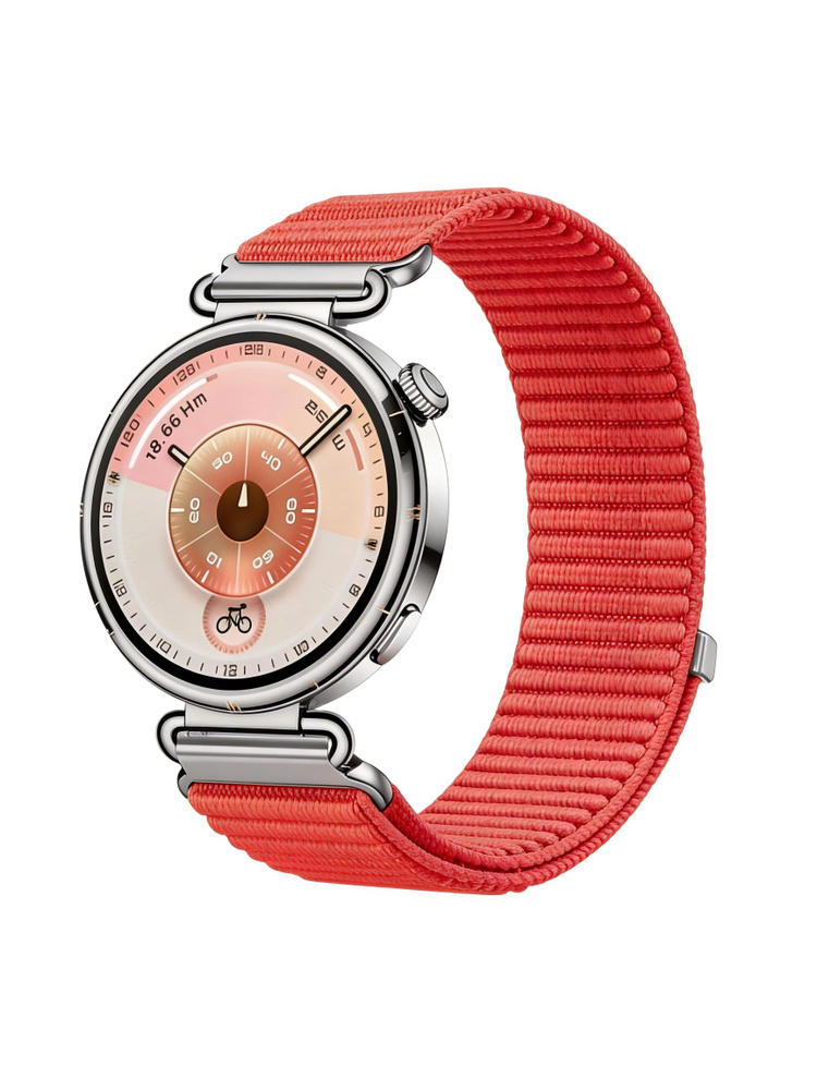 Ремешок для часов 18мм Huawei GT 6 41 мм/GT 5 41 мм/GT 4 41 мм/Watch 5 42 мм - Нейлоновый, плетеный "Горный", #1