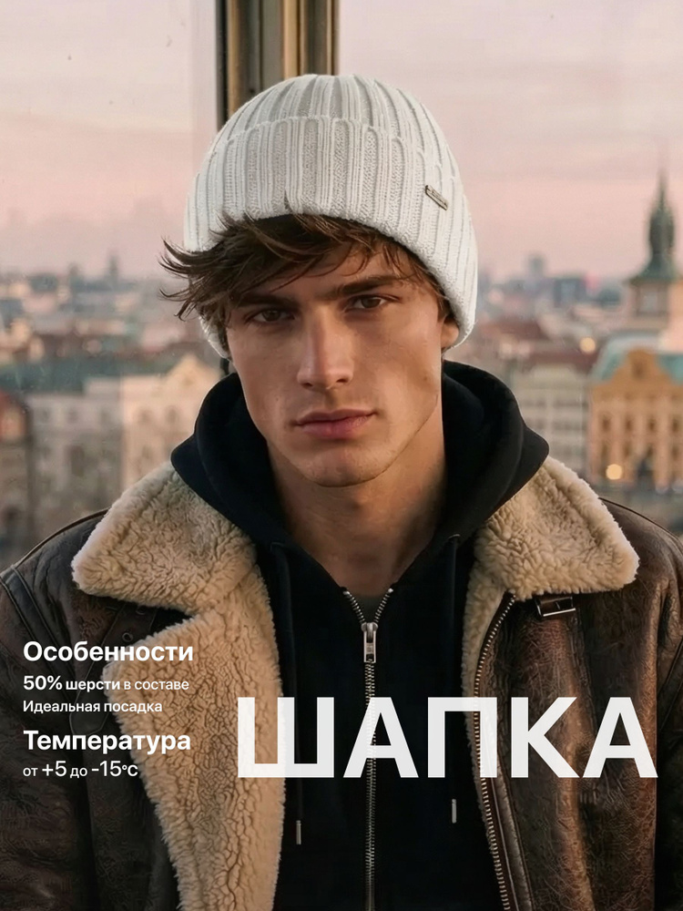 Шапка бини Aldini Весна 2026 #1