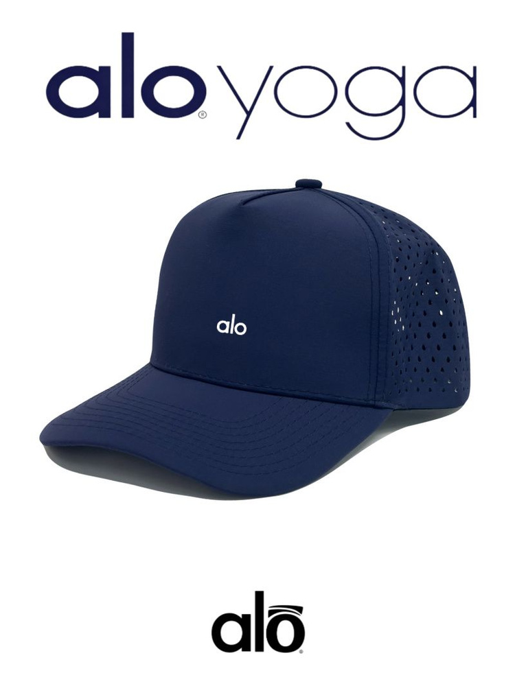 Шапка чепчик Alo Yoga Alo YogaБейсболка с удобным регулируемым размером, быстросохнущая и водоотталкивающая #1