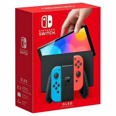 Nintendo Switch Neon RED-NEON Blue HAD-001-01 купить на OZON