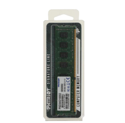 Оперативная память DDR3 GB PATRIOT PSD34G160081S купить на OZON