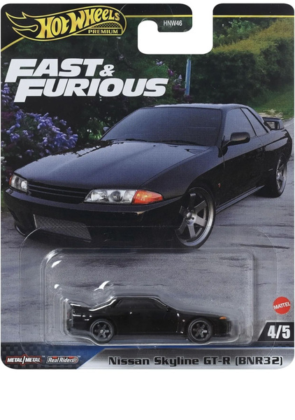 Машинка Hot Wheels Premium Fast Furious Nissan Skyline GT-R R32
