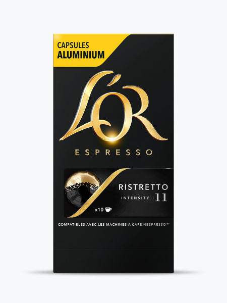 Кофе в капсулах L'OR Espresso Ristretto № 11, набор для кофемашины