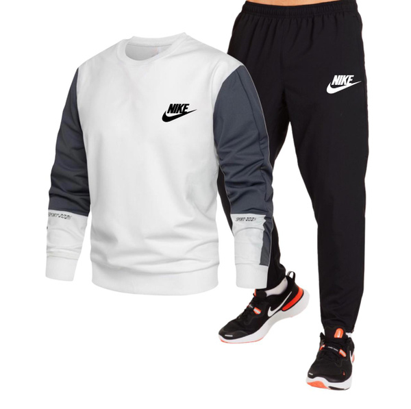 Костюм спортивный Мужской ANA Basic Fashion Спортивный двойка черный ...