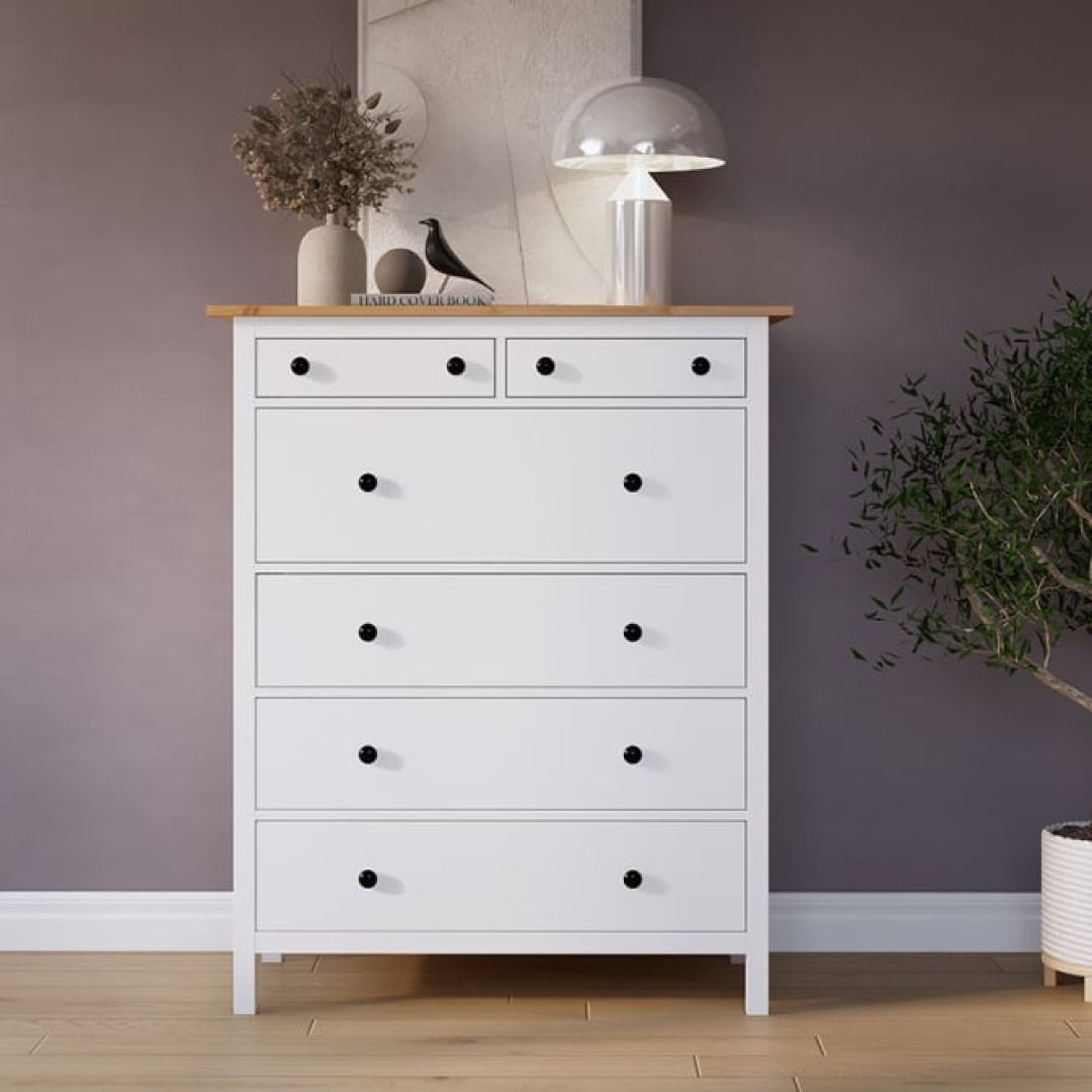 Комод IKEA с ящиками для одежды, 108x50x131 см, 6 ящ. купить c ...