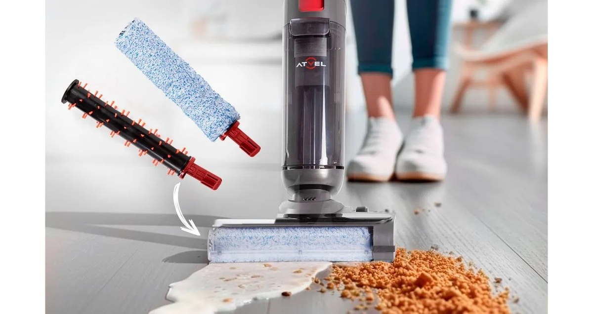 Моющий пылесос Atvel F16 FastClean вертикальный беспроводной для дома ...