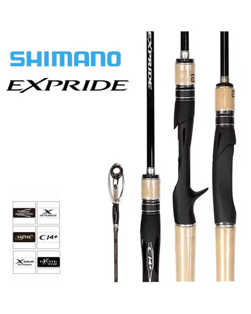 2022 SHIMANO EXPRIDE EXP 167MH-2 2.01m,30g Две секции стержня Luya