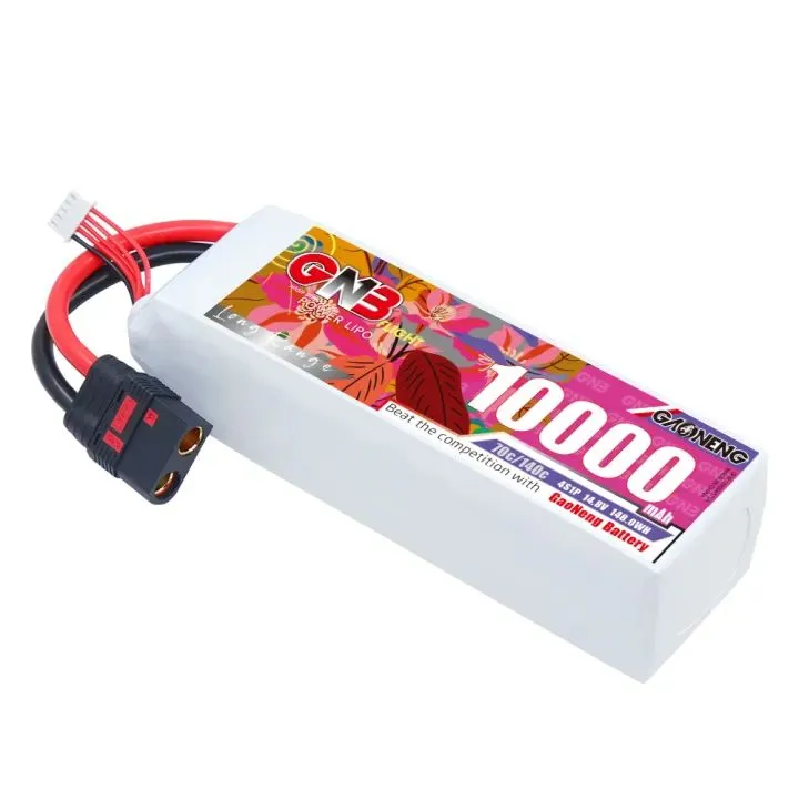 Gaoneng GNB 4S1P 14.8V 10000mAh 70C XT90S Lipo battery Gaoneng GNB 4S1P 14.8V 10000mAh 70C XT90S Lipo battery