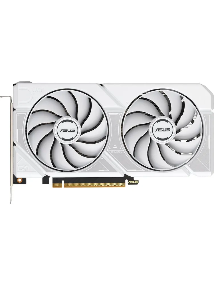 ASUS Видеокарта GeForce RTX 5060 Dual White OC Edition GDDR7 8 ГБ (90YV0N15-M0NA00)