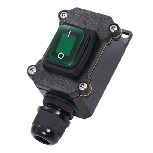 Водонепроницаемый выключатель для силовых линий, судового типа, 16А/30А, 250В, прочный корпус из ПА6