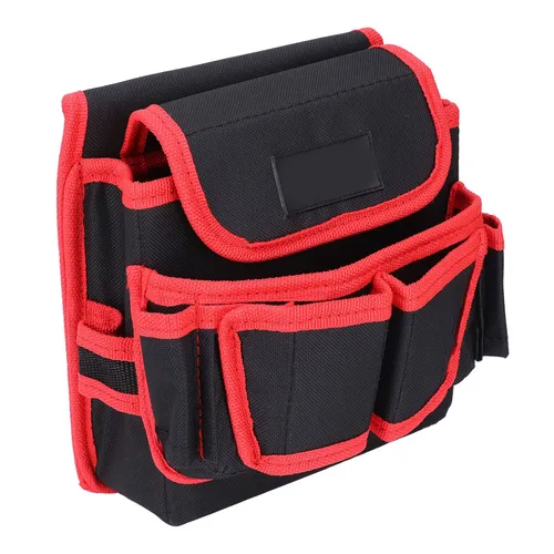 Поясная сумка для инструментов с множеством карманов: регулируемый ремень, оксфорд, для электрика и