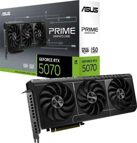 ASUS Видеокарта GeForce RTX 5070 5070 PRIME 12 ГБ