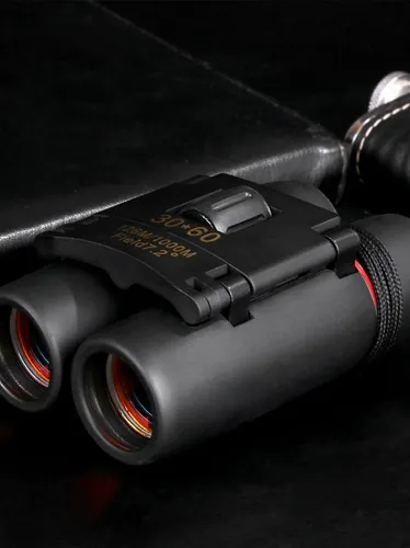 Подарочный набор биноклей 30x60 с красным покрытием и функцией ночного видения при слабом освещении