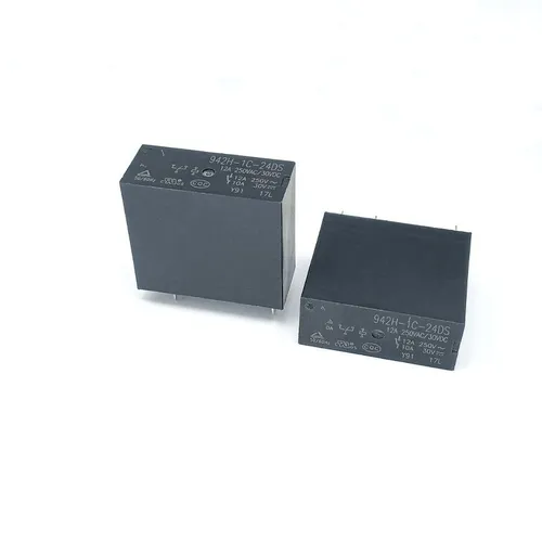 Реле электромагнитное 942H-1C-24DS, 5-контактное (SPDT), 12А 24В DC