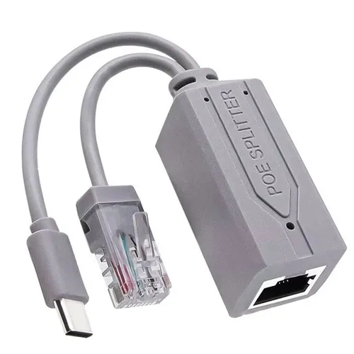 Модуль питания POE-разветвителя 100 Мбит/с 48 В до 5 В Type-C USB