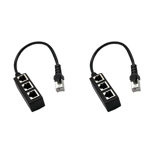 Разветвительный кабель Ethernet RJ45, адаптер для разветвителя Ethernet.