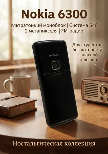 Мобильный телефон, черный