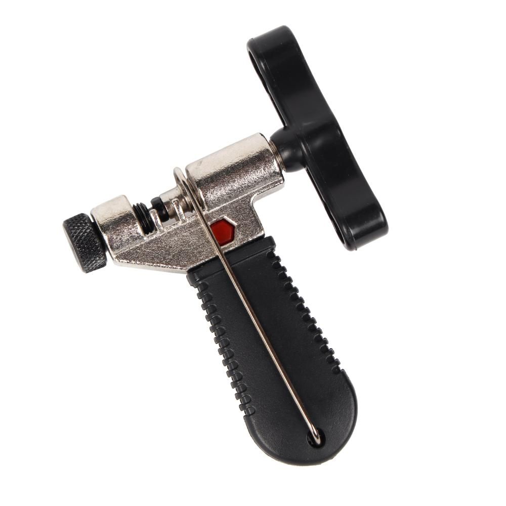 Выжимка цепи BLACK TOOLS WJ-01 высокопрочная легированная сталь эргоном. нескользящая ручка фиксатор-держатель разомкнутой цепи запасной штифт