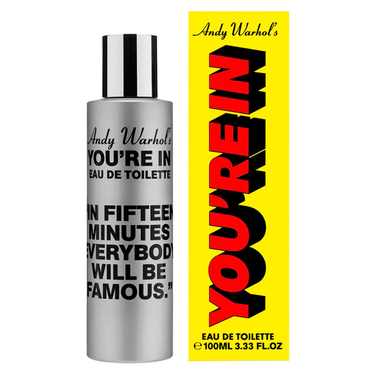 COMME DES GARCONS ANDY WARHOL S YOU RE IN IN FIFTEEN MINUTES... туалетная вода унисекс 100 мл купить