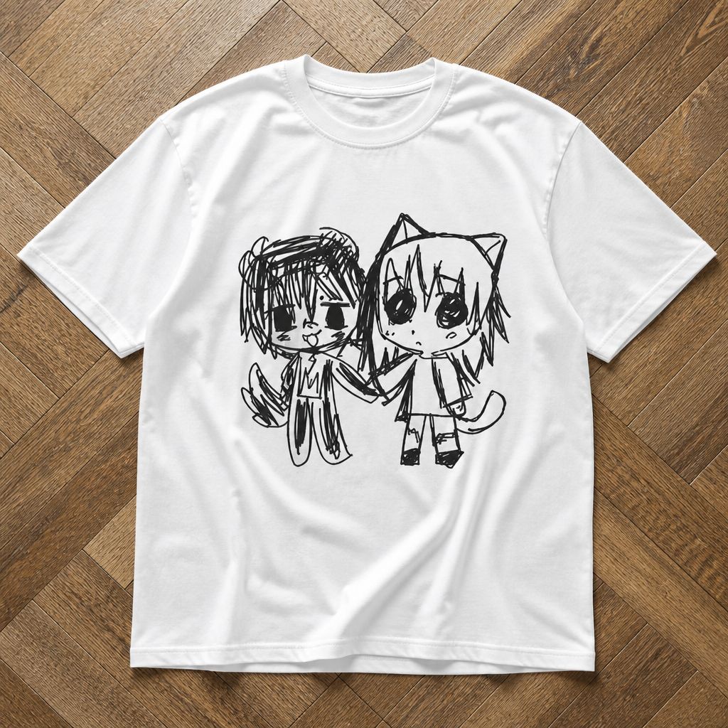Футболка y2k hikikomori type anime vintage