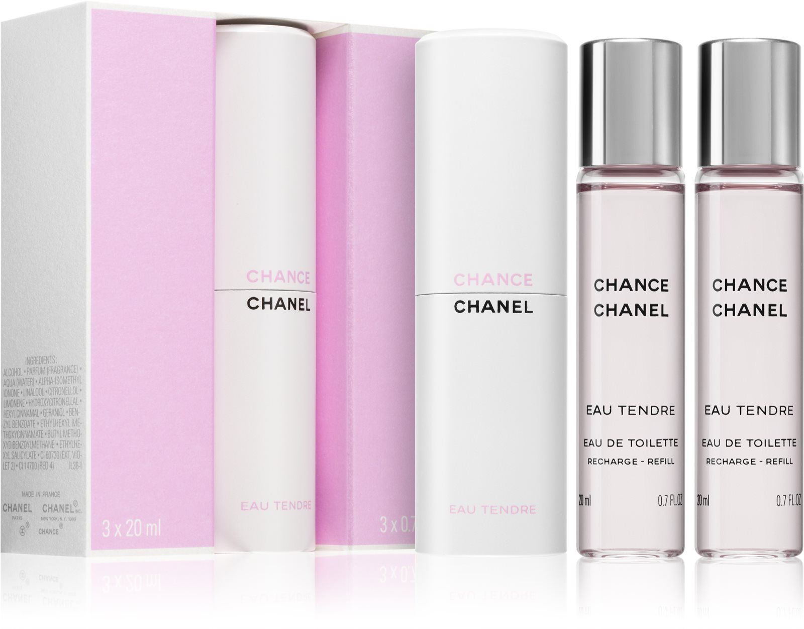 CHANEL CHANCE Eau Tendre 20ml×3本 Amazon | シャネル CHANEL チャンス オータンドゥル ツィスト