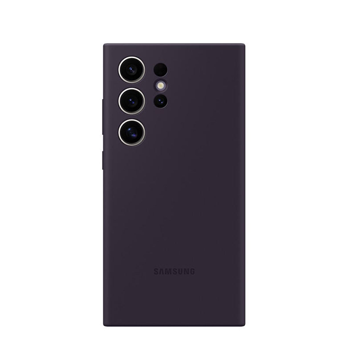 Samsung 智能手机壳 用于 Samsung Galaxy S24 Ultra, 硅胶, 红紫色