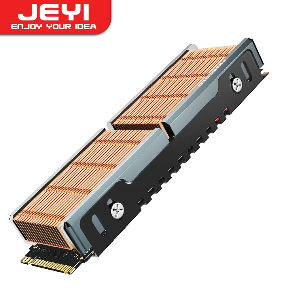 JEYIM.22280SSDвысокопроизводительныйрадиатор,медныепластинысалюминиевойрамкойпассивныерадиаторы-401Вт/мк