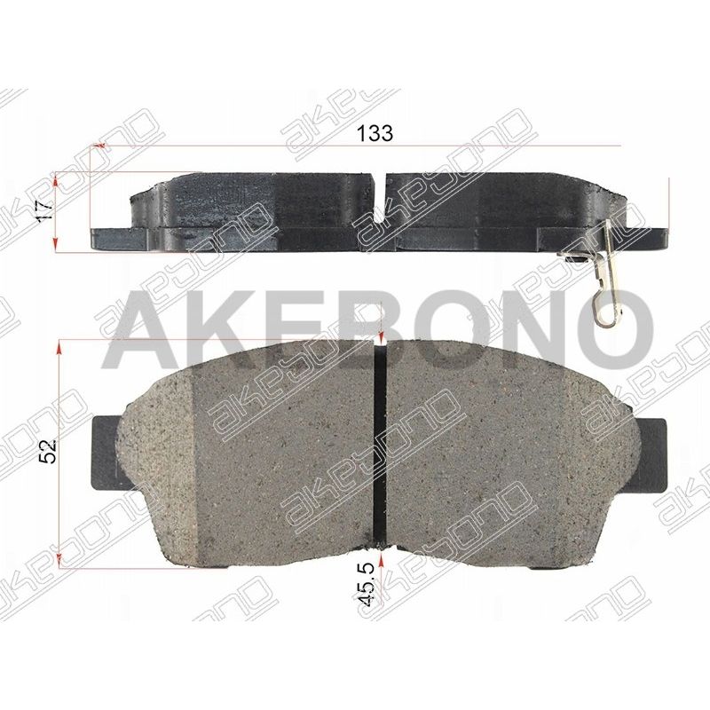 Колодки тормозные (Спереди) Toyota Caldina (T190,T210) 92-02 / Camry 91-98