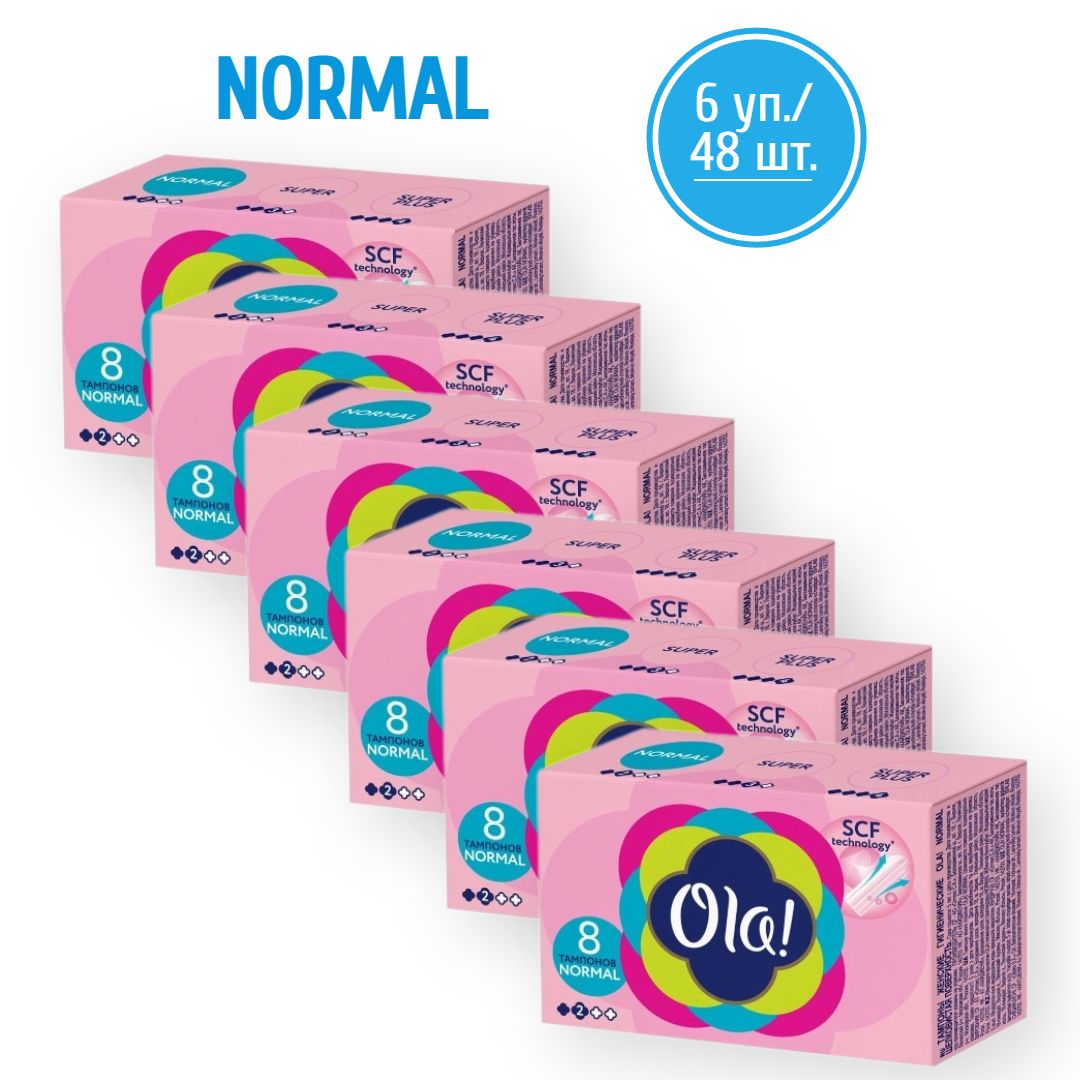 Тампоны женские для женщин гигиенические Ола Ola Normal 2 капли ...