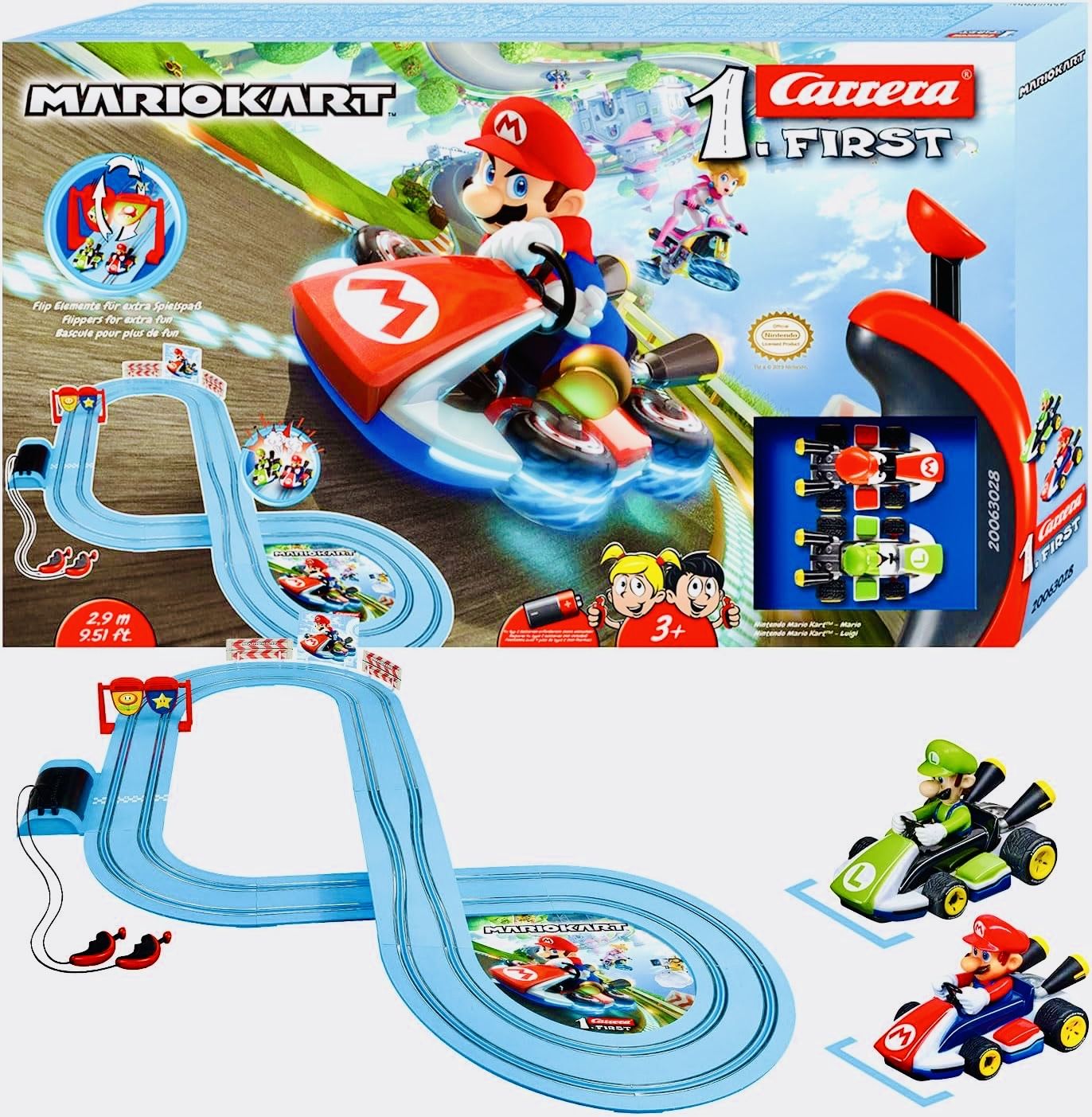 Марио карт Carrera Гоночный Трек Mario Kart - 2.9 метра (лицензия)