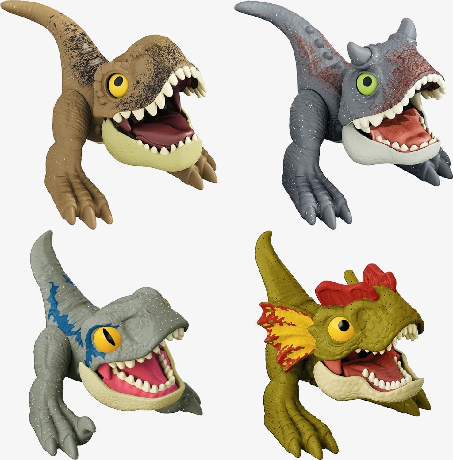 Мир Юрского периода: (Набор из 2ух) Коллекционные игрушки динозавров Jurassic World Dominion
