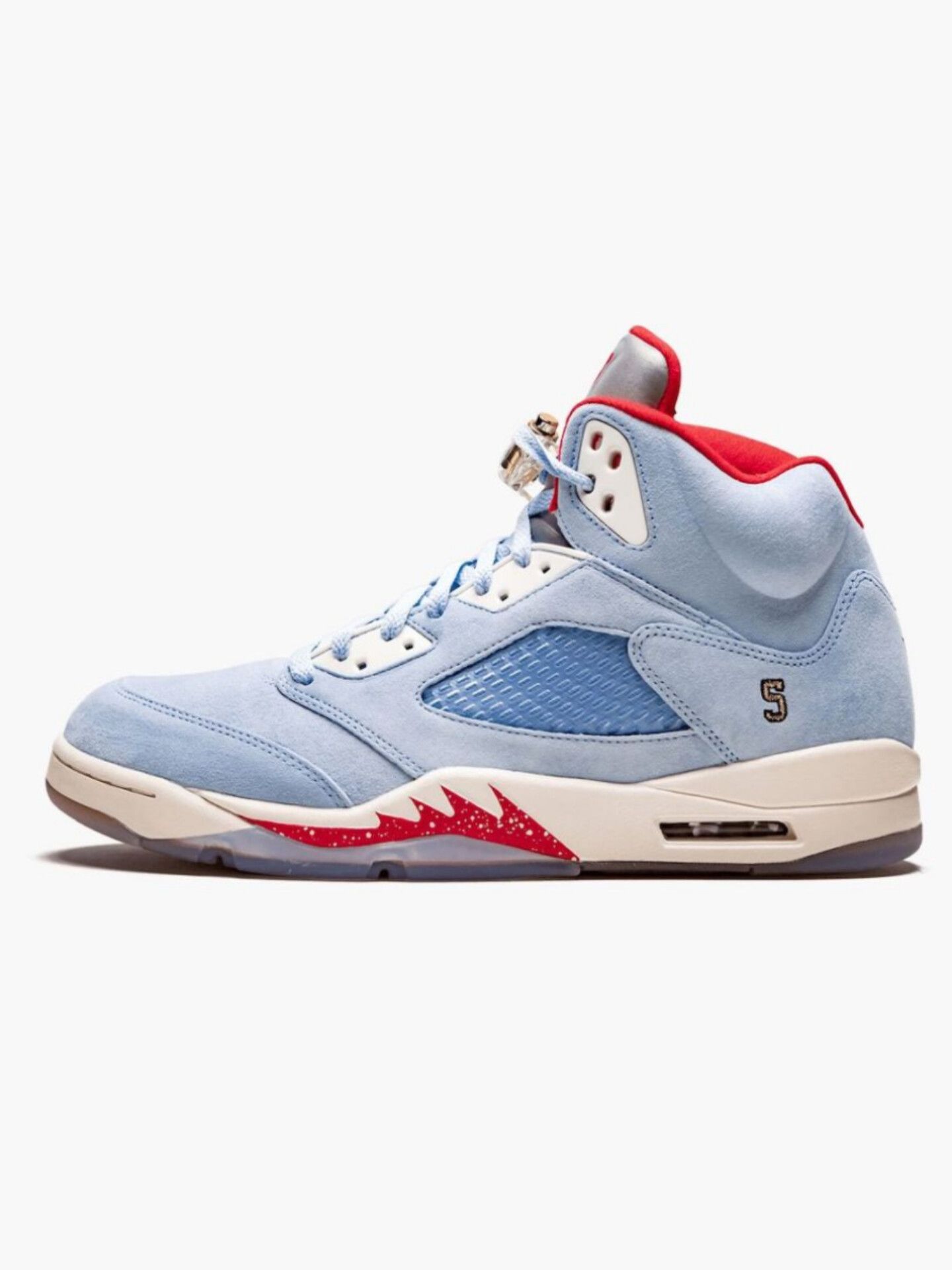 blue air jordan 5 retro