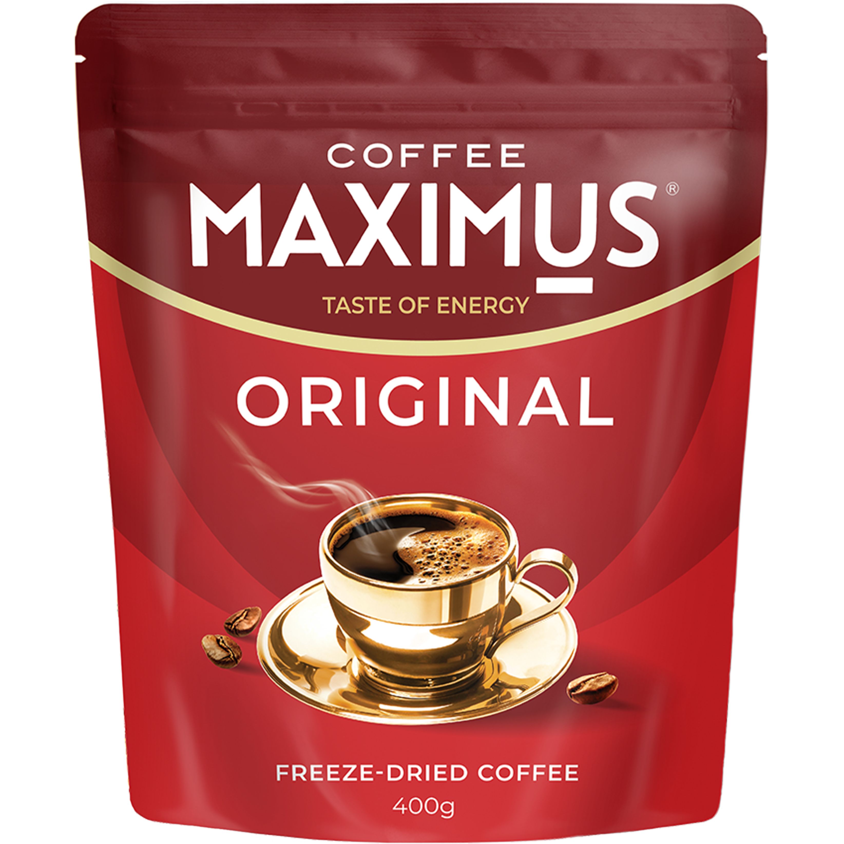 КоферастворимыйсублимированныйOriginalТМMaximus,400г