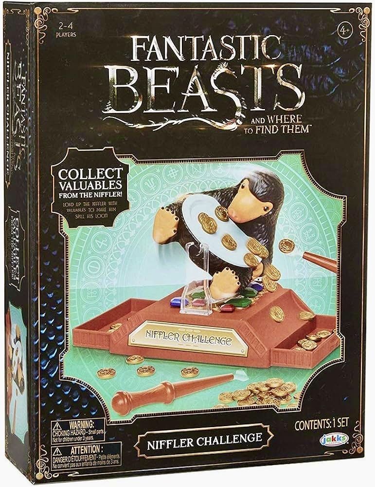 Настольная игра Игра FANTASTIC BEASTS: Вызов Нюхля Погрузитесь в мир волшебства и ловкости с любимым персонажем Нюхлем! Гарри Поттер