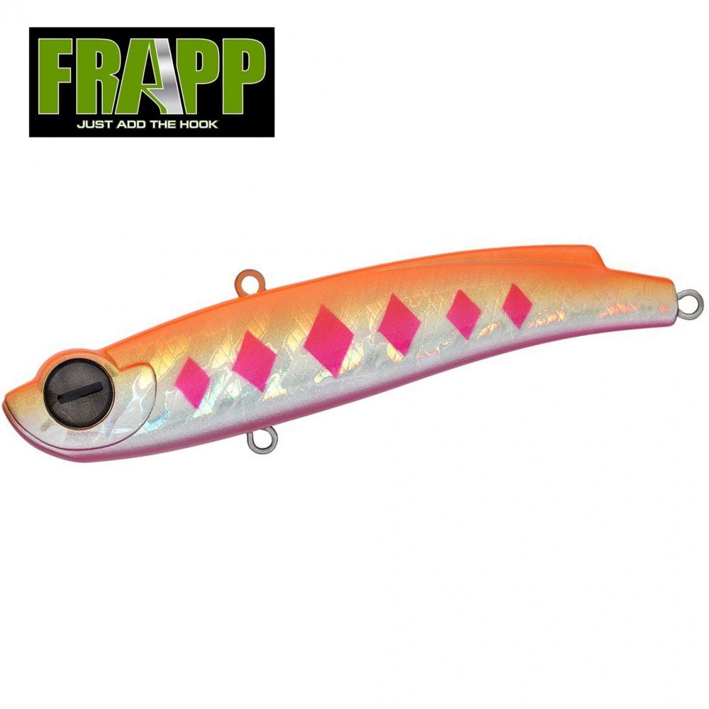 Воблер,виб,раттлинFrappJiggle95HV,вес40гр,цв.#30,стройниками/Ратлин(Vib)Фраппнасудака,щуку