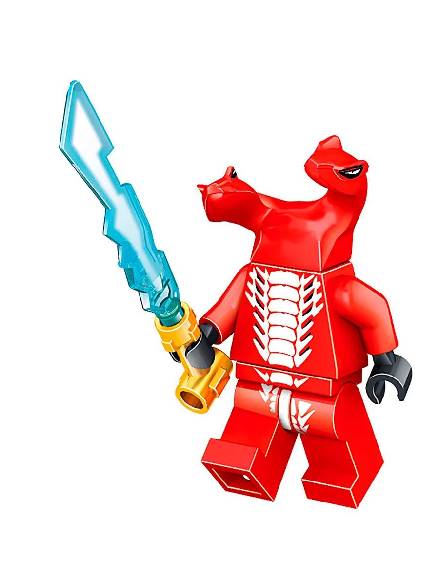 Фигурка Фангдам красный серпентин / Ниндзяго / Минифигурка Ninjago