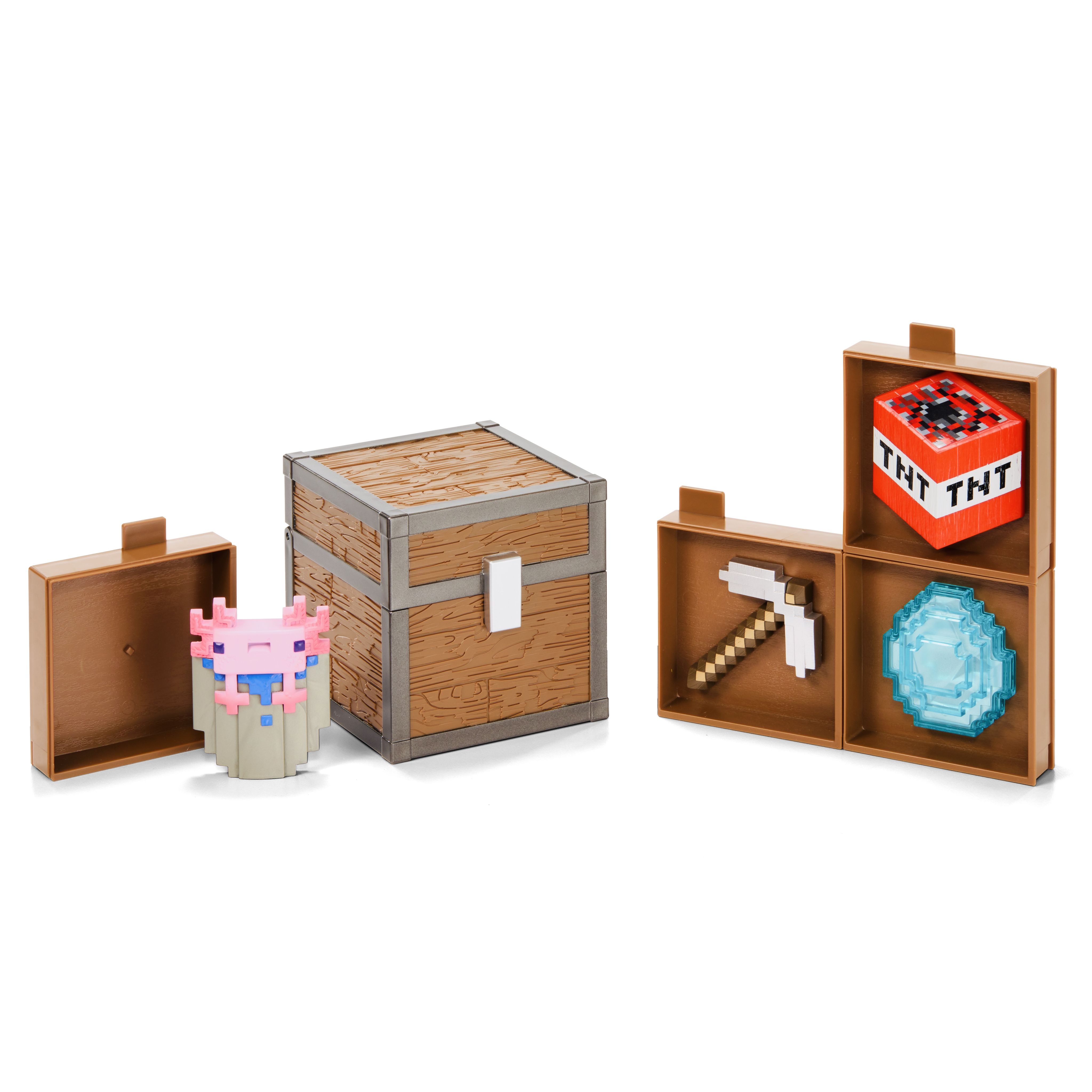 Minecraft / Майнкрафт Сундук инвентаря Пещеры из серии Biome Discoveries